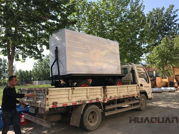 一臺50kw（含棚）拖車柴油發電機組于2018年5月22日順利發往湖南省常德市