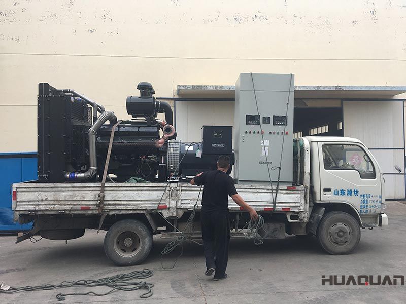 兩臺(tái)自動(dòng)化發(fā)電機(jī)組在6.27號(hào)分別發(fā)往江蘇省、河南省