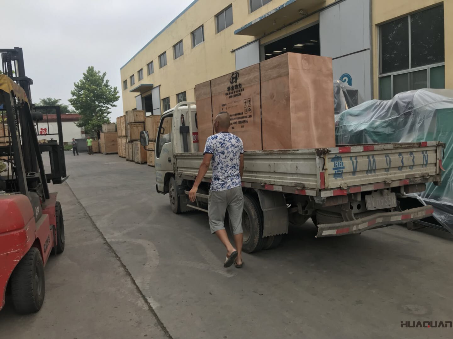 王先生的一臺(tái)袋裝機(jī)機(jī)組底座油箱后于7月21號(hào)發(fā)貨