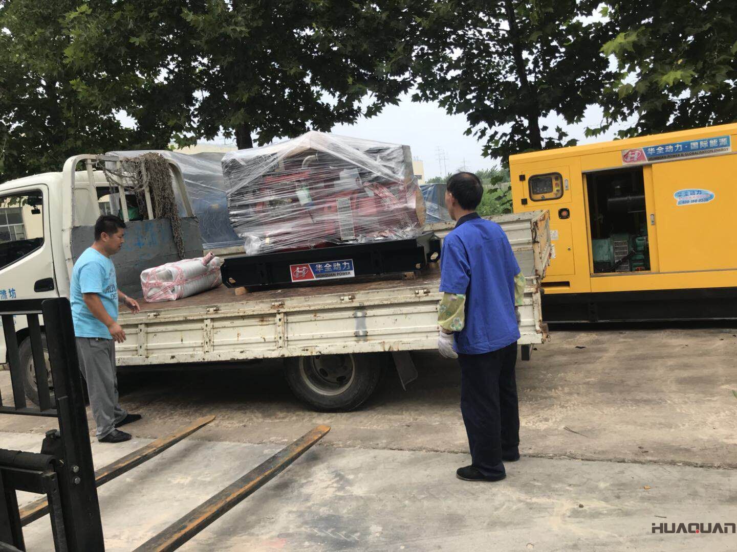 一臺30kw標(biāo)配柴油發(fā)電機組于8月3日成功發(fā)往山東省