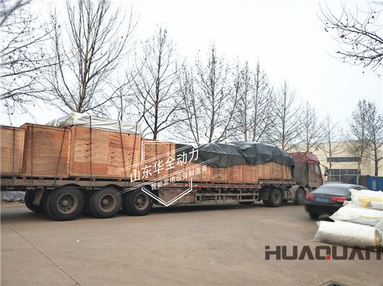 為客戶定制的玉柴發動機已經到貨，華全玉柴發電機組緊張生產中