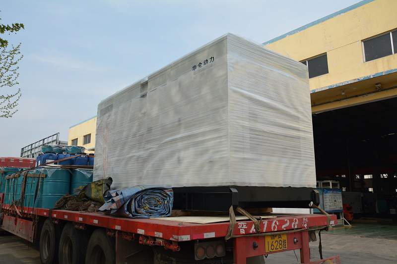 祁先生從華全動(dòng)力采購(gòu)的260kw靜音箱發(fā)電機(jī)組于3月26日發(fā)往山東省