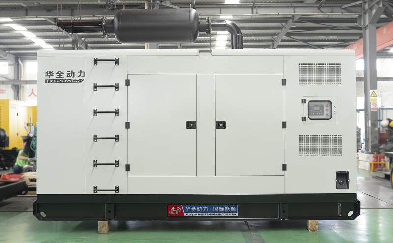 一臺500kw立柜四保護柴油發電機組于4月3日從華全動力發往山東省
