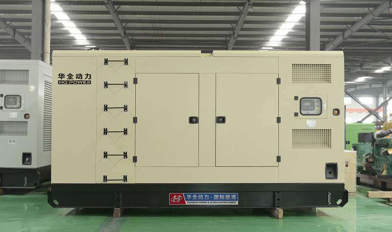 4月24日，一臺400kw靜音箱發電機組從華全動力發往山東