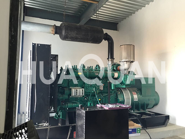 比利時500kW發電機組電站項目