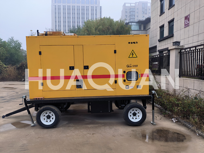 貴州玉屏縣信息技術(shù)服務(wù)業(yè)400kW移動式發(fā)電機組電站項目