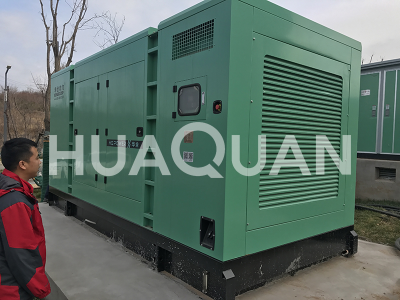 湖北省某檢察院450kW靜音型發電機組電站項目